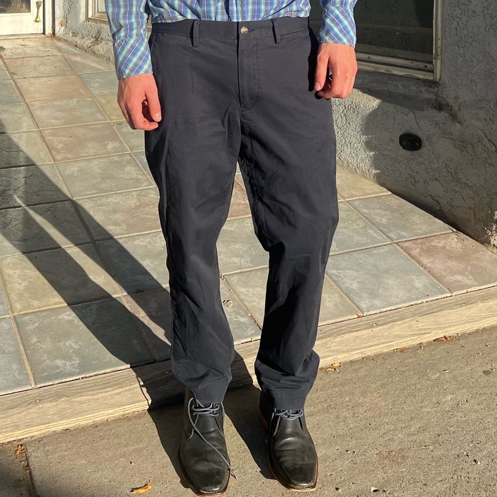 Polo Ralph Lauren 30/30 Navy Chino Trousers